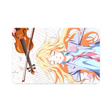 Load image into Gallery viewer, Anime Your Lie in April  Credit Card Skins (4-in-1 Pack)
