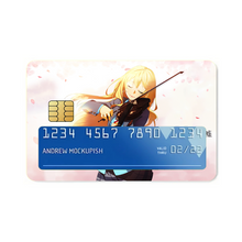 Load image into Gallery viewer, Anime Your Lie in April  Credit Card Skins (4-in-1 Pack)
