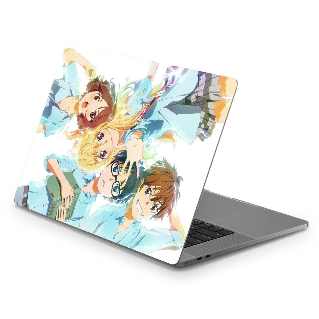 Anime Your Lie in April Macbook Skin