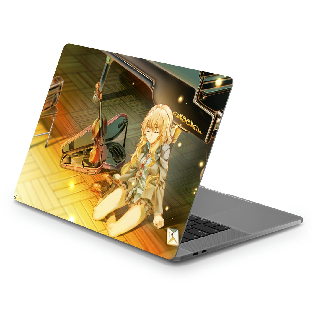 Anime Your Lie in April Macbook Skin