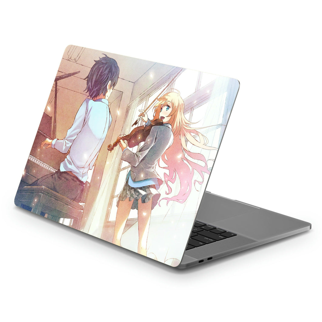 Anime Your Lie in April Macbook Skin