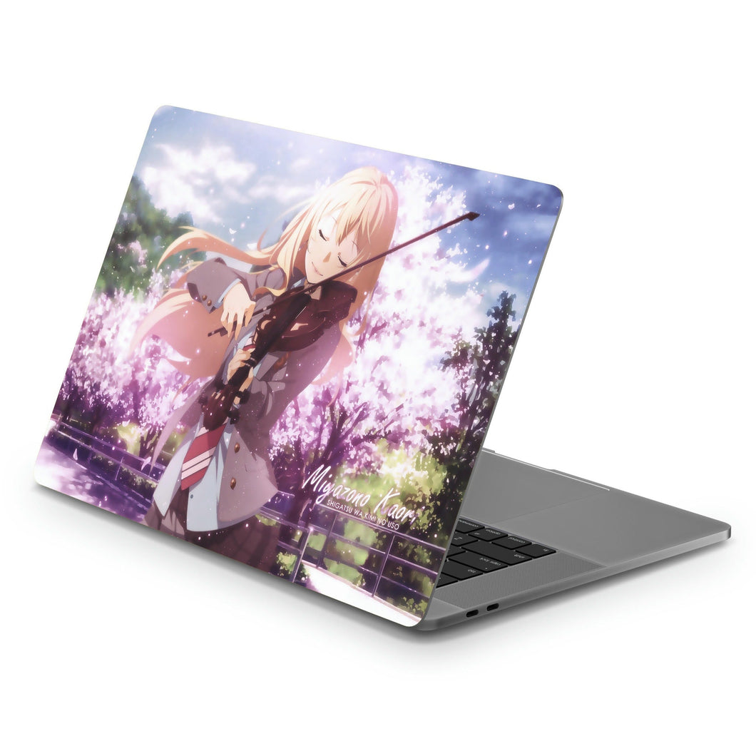 Anime Your Lie in April Macbook Skin