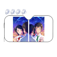 Load image into Gallery viewer, Anime Your Name.  Car Sunshade
