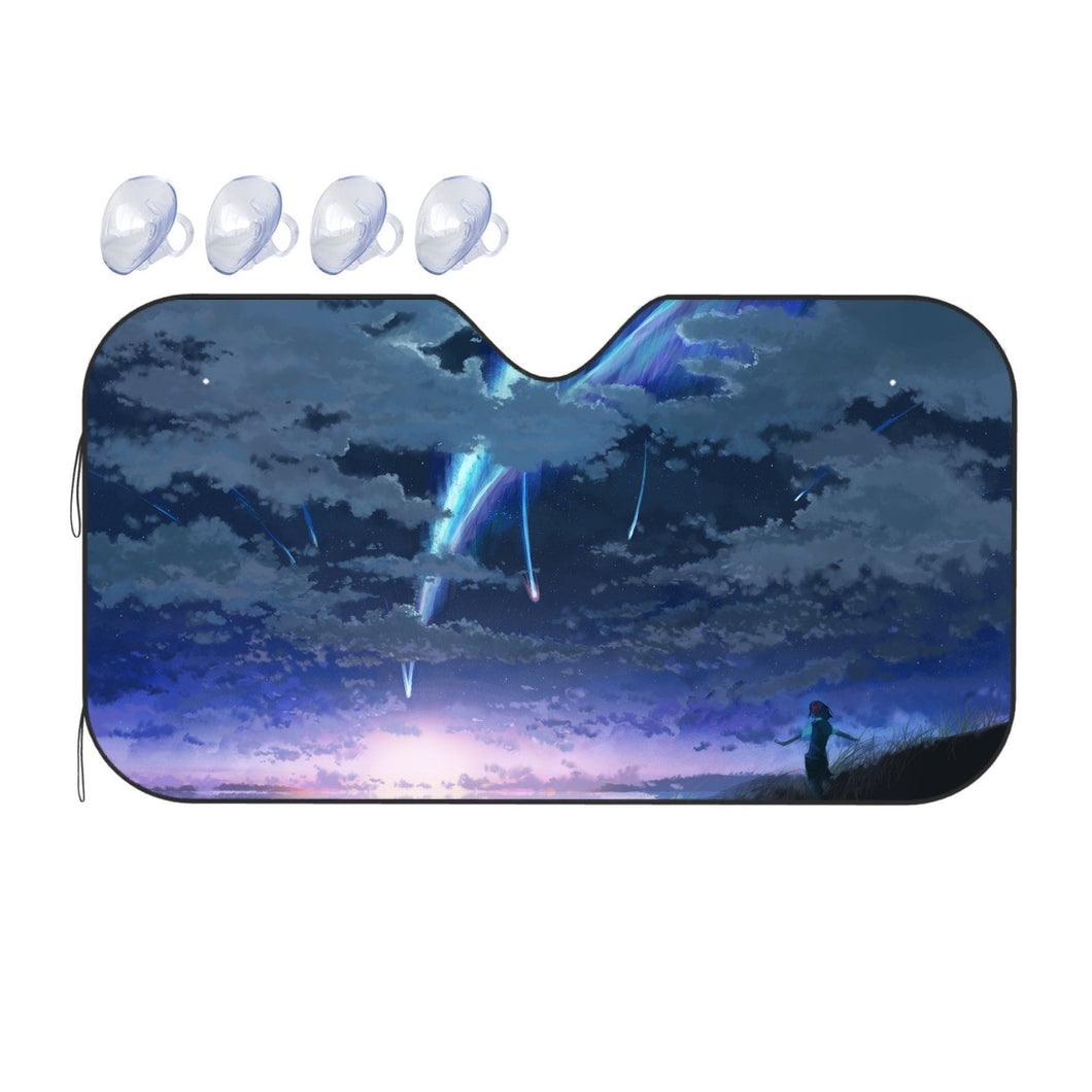 Anime Your Name. Car Sunshade