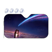 Load image into Gallery viewer, Anime Your Name.  Car Sunshade
