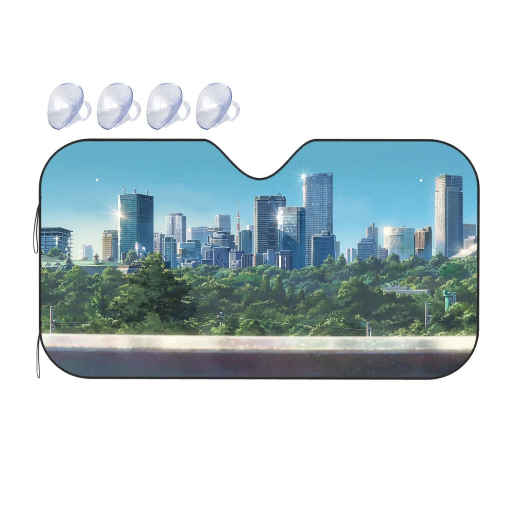 Anime Your Name. Car Sunshade