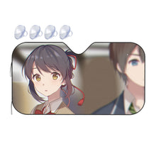Load image into Gallery viewer, Anime Your Name. Car Sunshade
