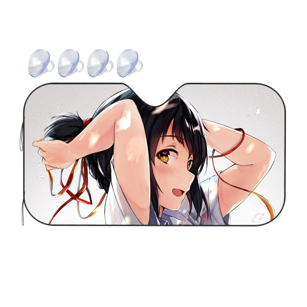 Anime Your Name. Car Sunshade