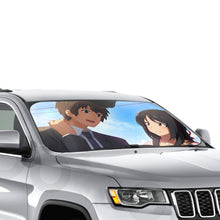 Load image into Gallery viewer, Anime Your Name. Car Sunshade
