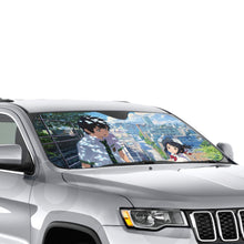 Load image into Gallery viewer, Anime Your Name. Car Sunshade
