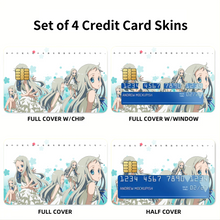 Load image into Gallery viewer, Anohana  Credit Card Skins (4-in-1 Pack)
