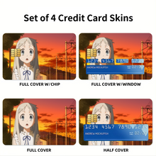 Load image into Gallery viewer, Anohana  Credit Card Skins (4-in-1 Pack)
