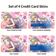 Load image into Gallery viewer, Anohana  Credit Card Skins (4-in-1 Pack)

