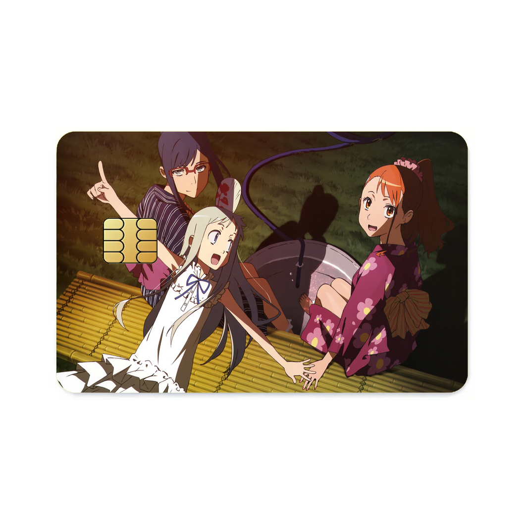 Anohana  Credit Card Skins (4-in-1 Pack)
