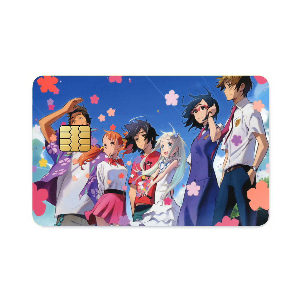 Anohana  Credit Card Skins (4-in-1 Pack)