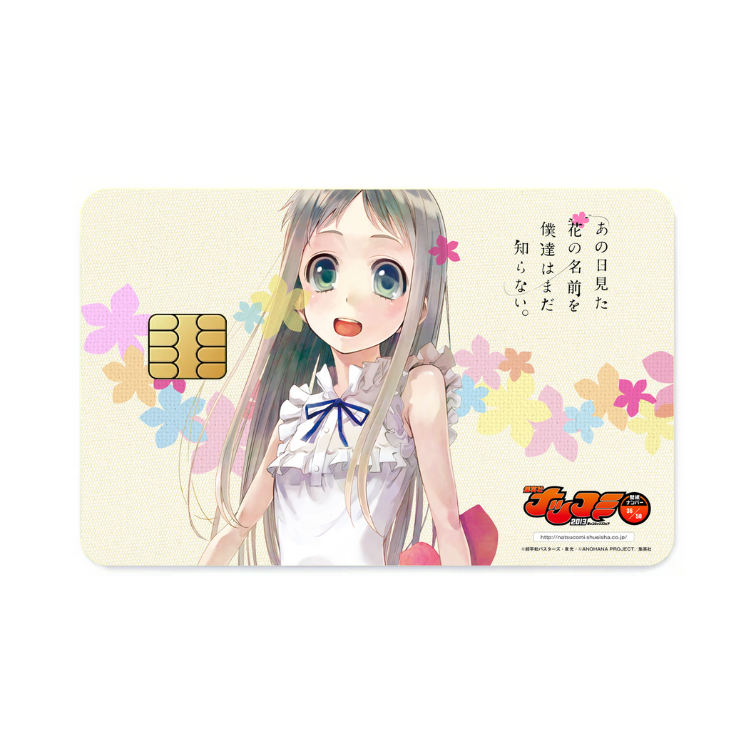 Anohana  Credit Card Skins (4-in-1 Pack)