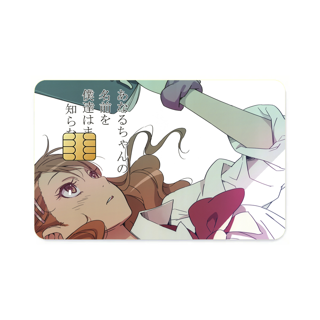 Anohana  Credit Card Skins (4-in-1 Pack)