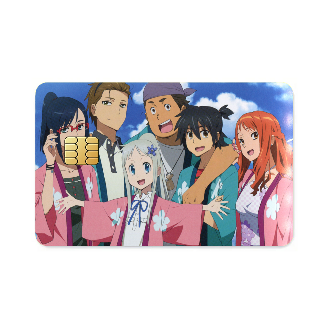 Anohana  Credit Card Skins (4-in-1 Pack)