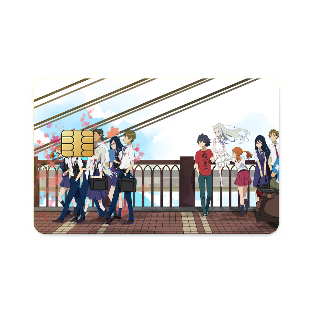 Anohana  Credit Card Skins (4-in-1 Pack)