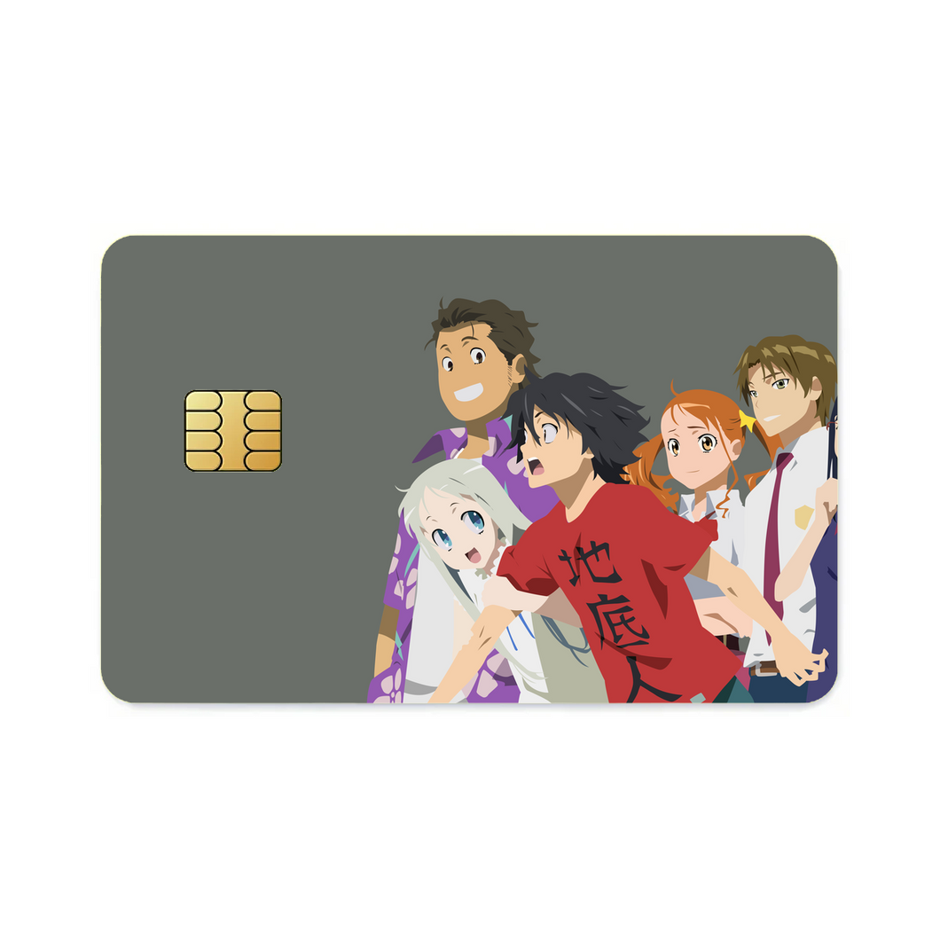 Anohana  Credit Card Skins (4-in-1 Pack)