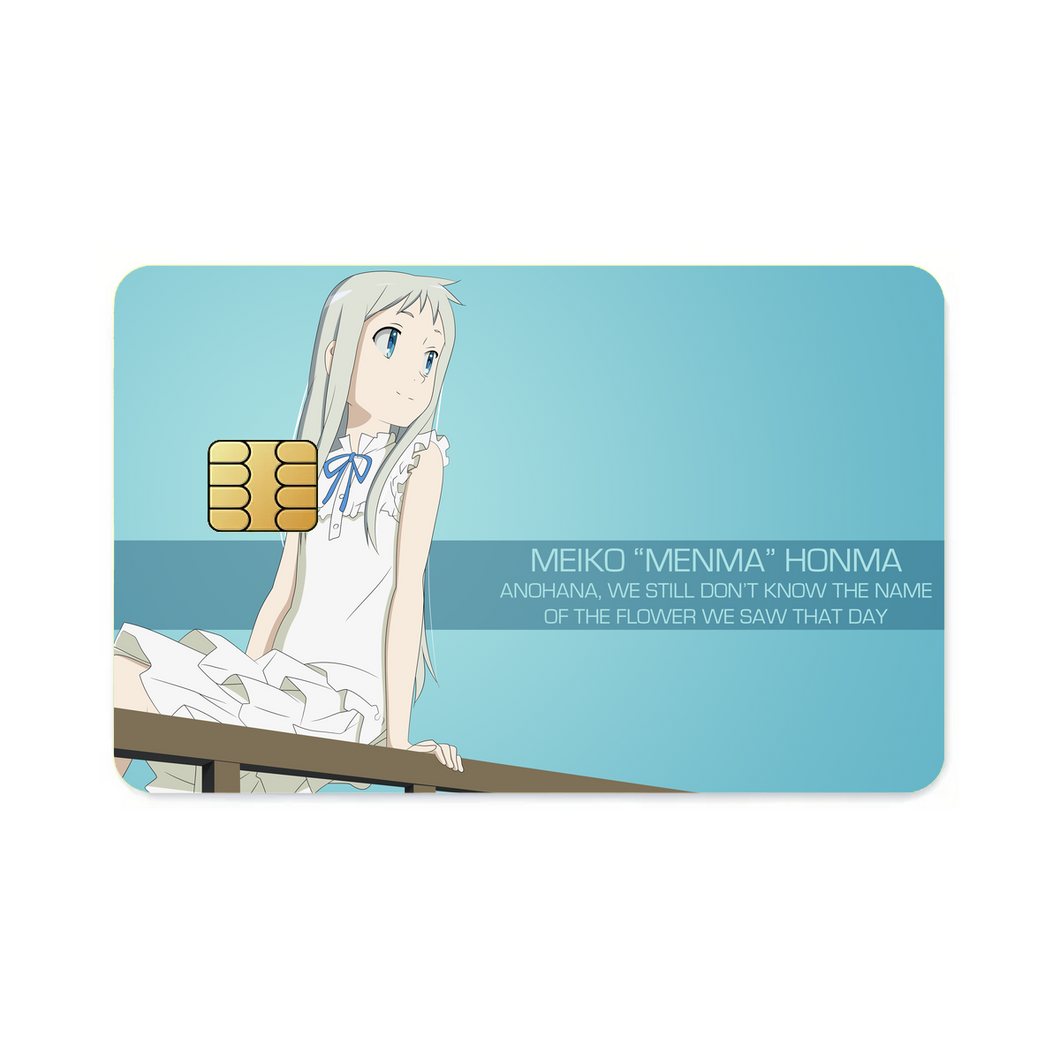 Anohana  Credit Card Skins (4-in-1 Pack)