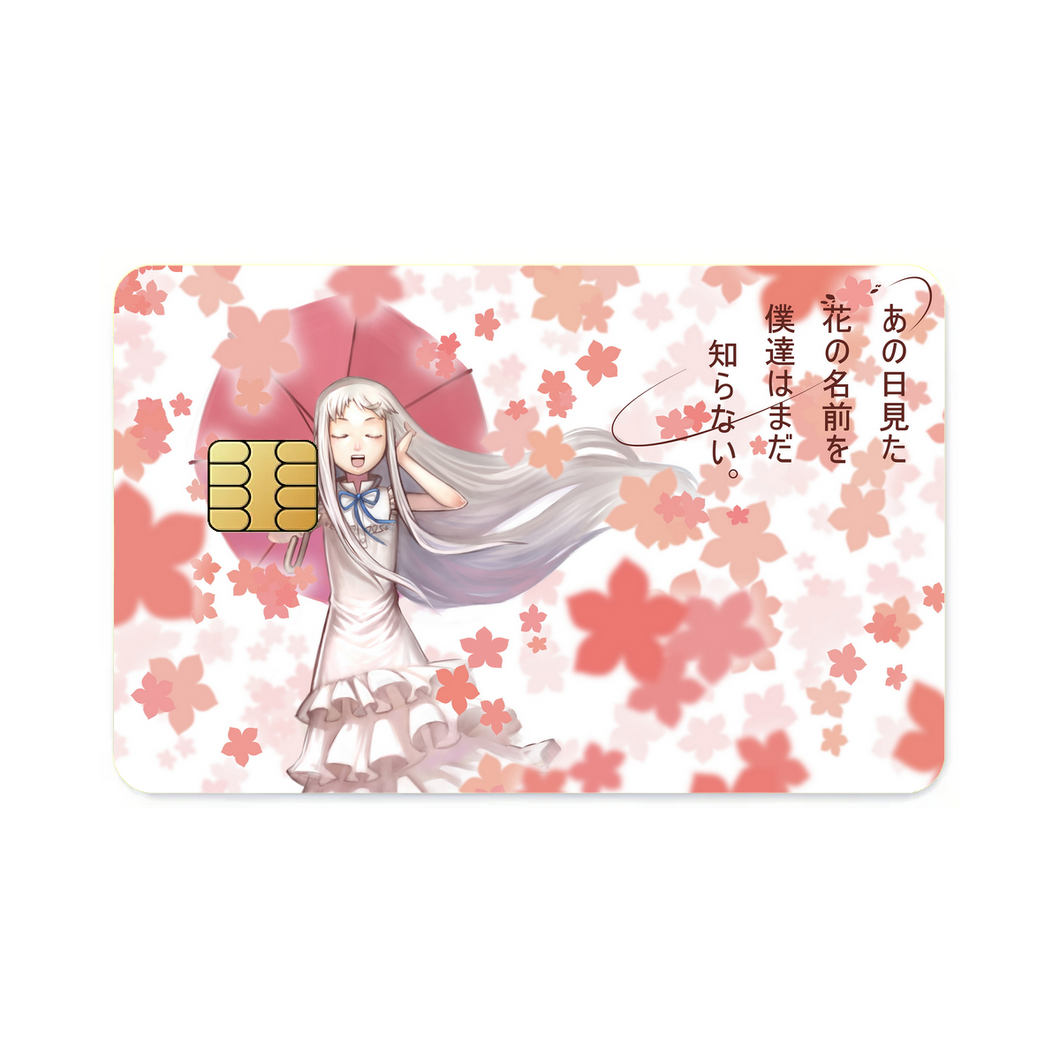 Anohana  Credit Card Skins (4-in-1 Pack)
