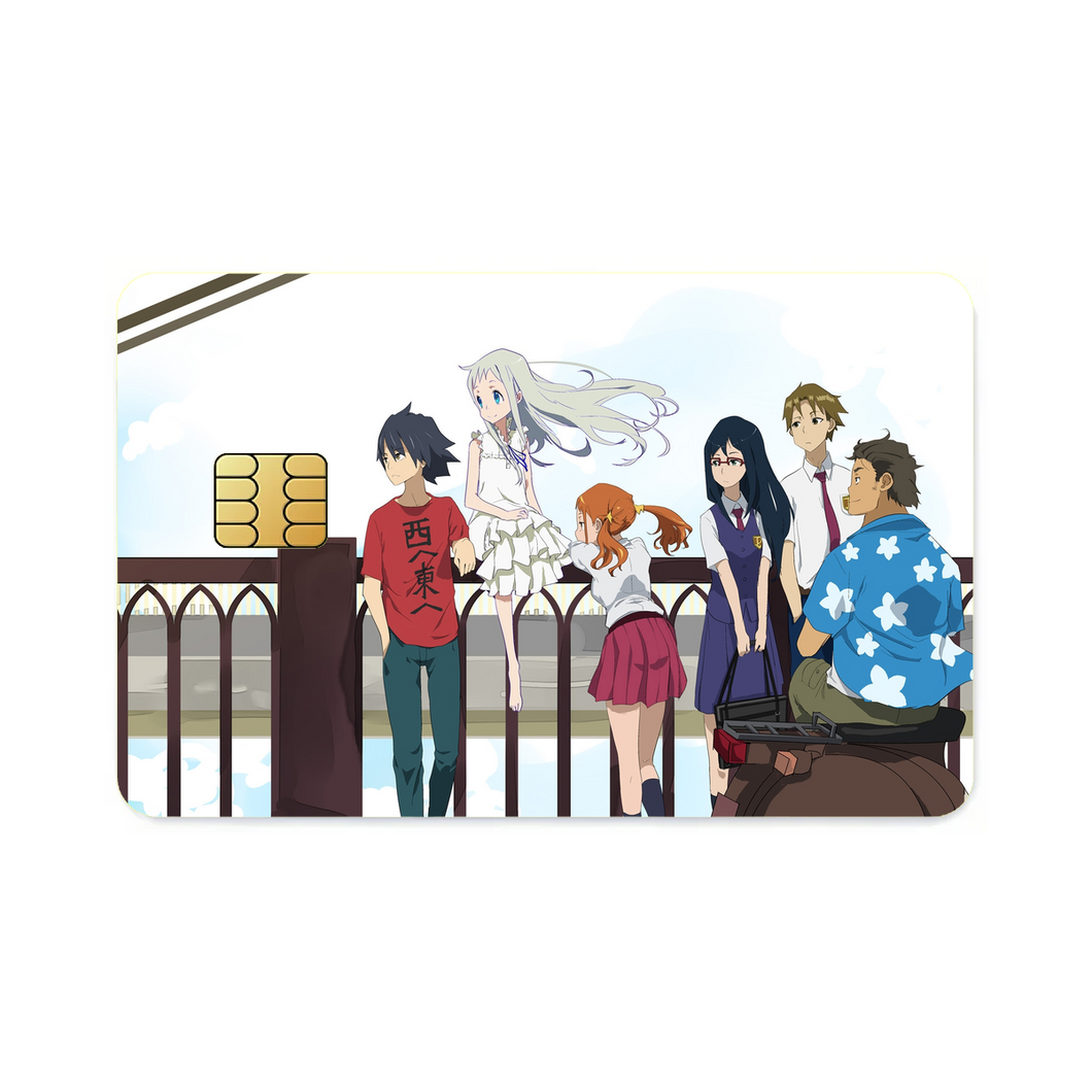 Anohana  Credit Card Skins (4-in-1 Pack)