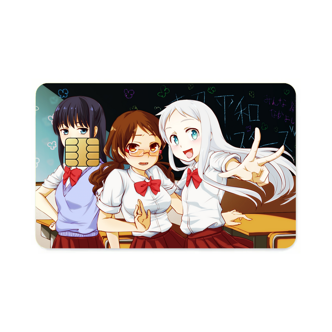 Anohana  Credit Card Skins (4-in-1 Pack)