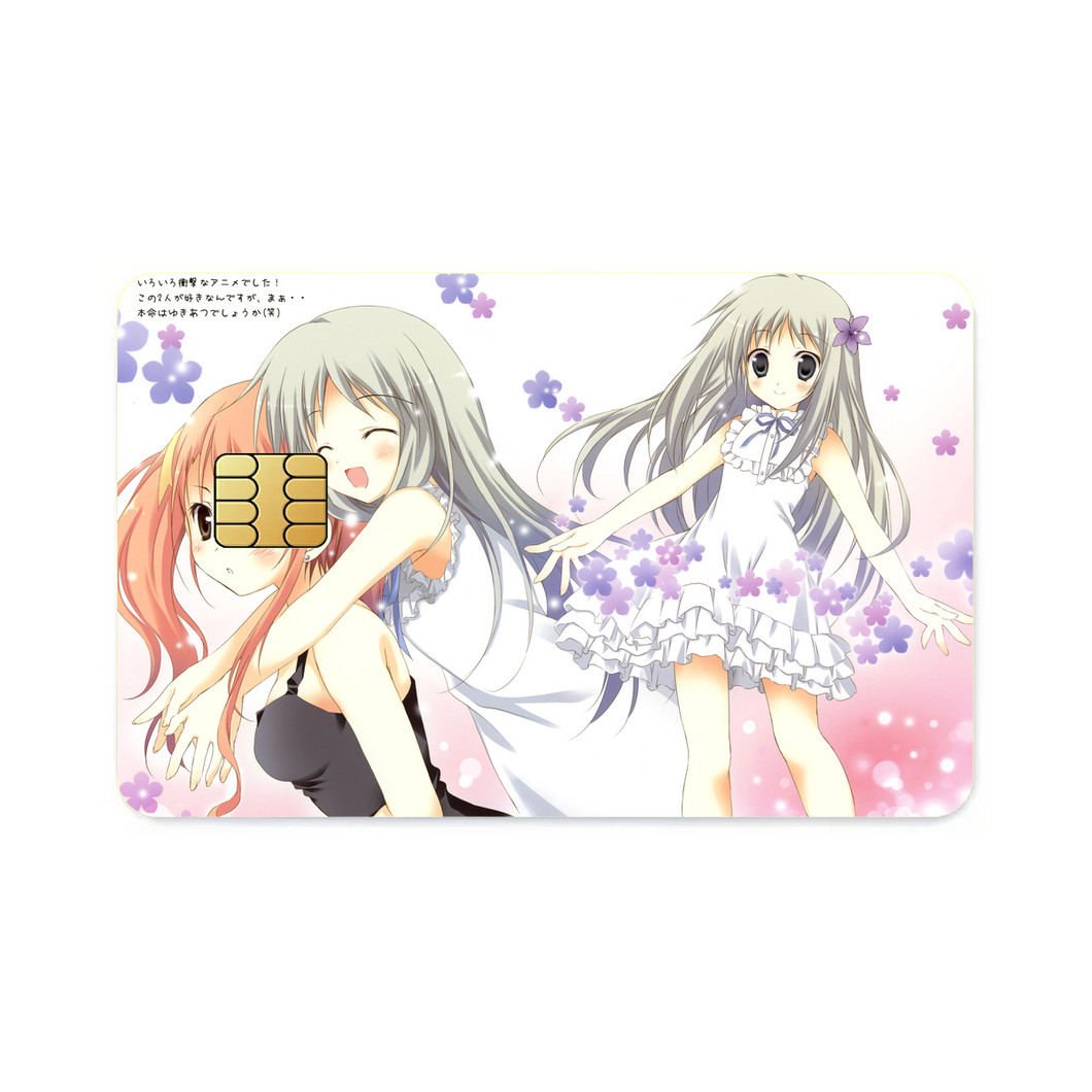 Anohana  Credit Card Skins (4-in-1 Pack)