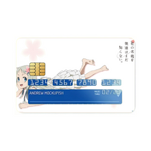 Load image into Gallery viewer, Anohana  Credit Card Skins (4-in-1 Pack)
