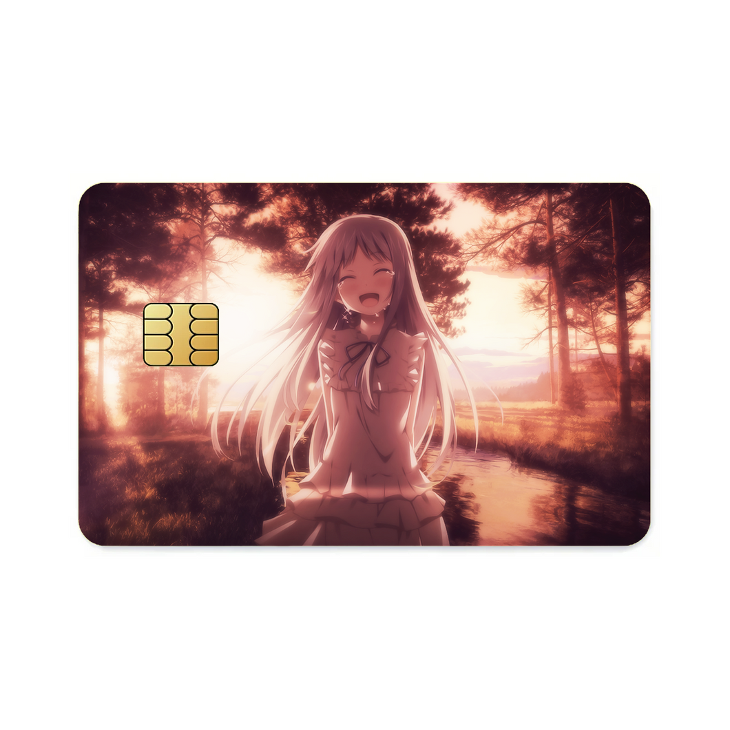 Anohana Meiko Honma  Credit Card Skins (4-in-1 Pack)