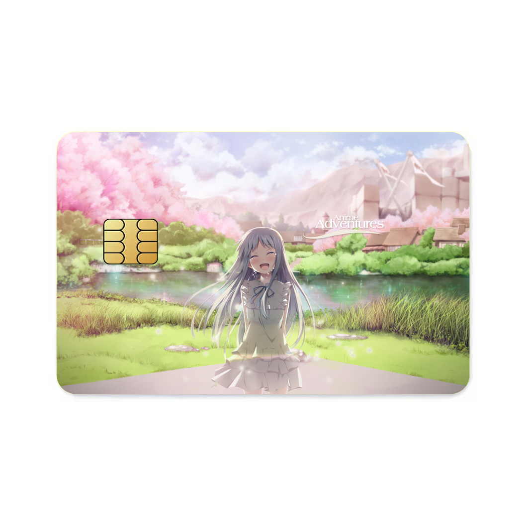 Anohana Meiko Honma  Credit Card Skins (4-in-1 Pack)