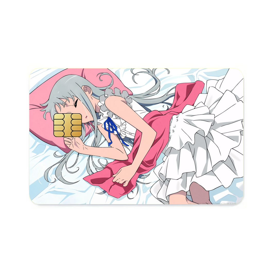 Anohana Meiko Honma  Credit Card Skins (4-in-1 Pack)
