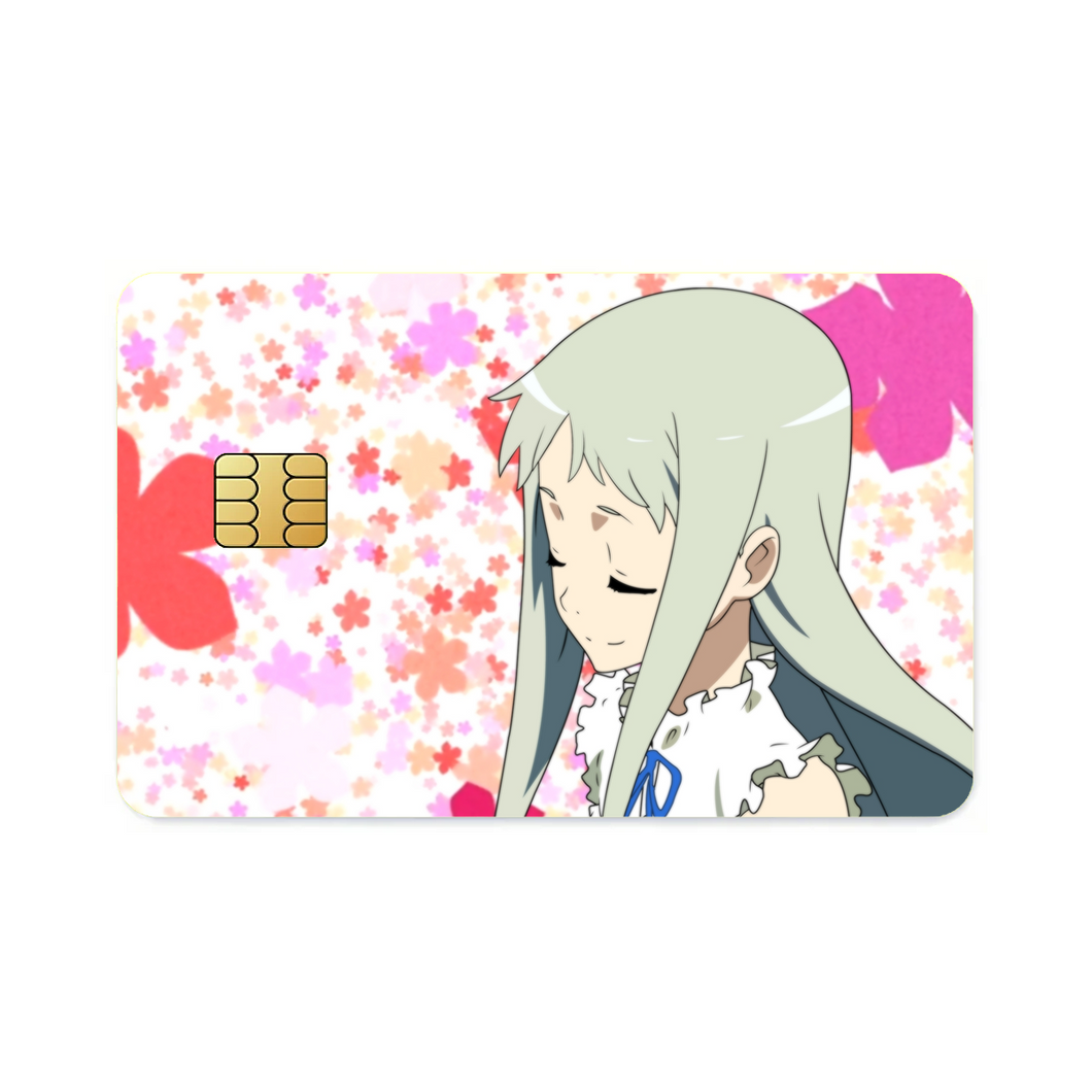 Anohana Meiko Honma  Credit Card Skins (4-in-1 Pack)