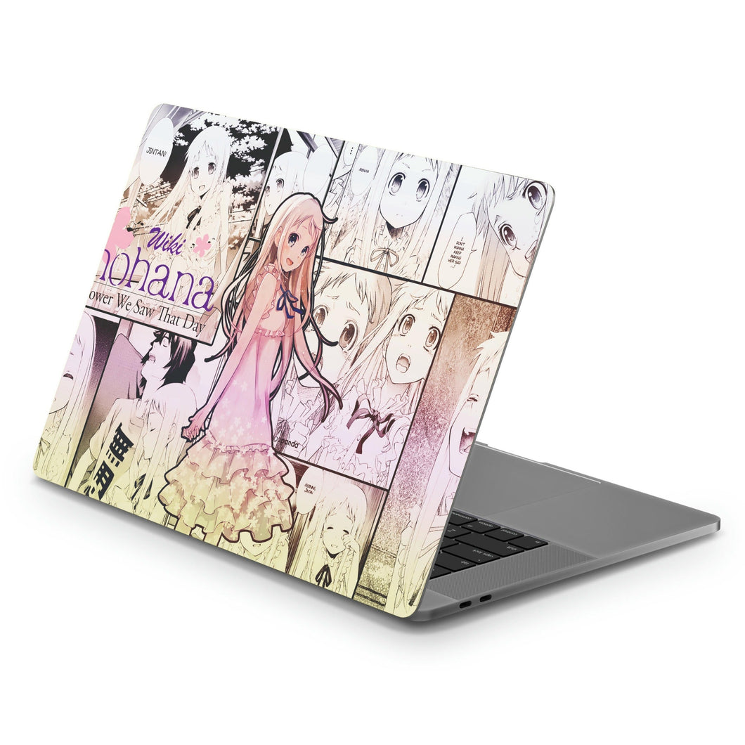 Anohana Meiko Honma  Macbook Skin