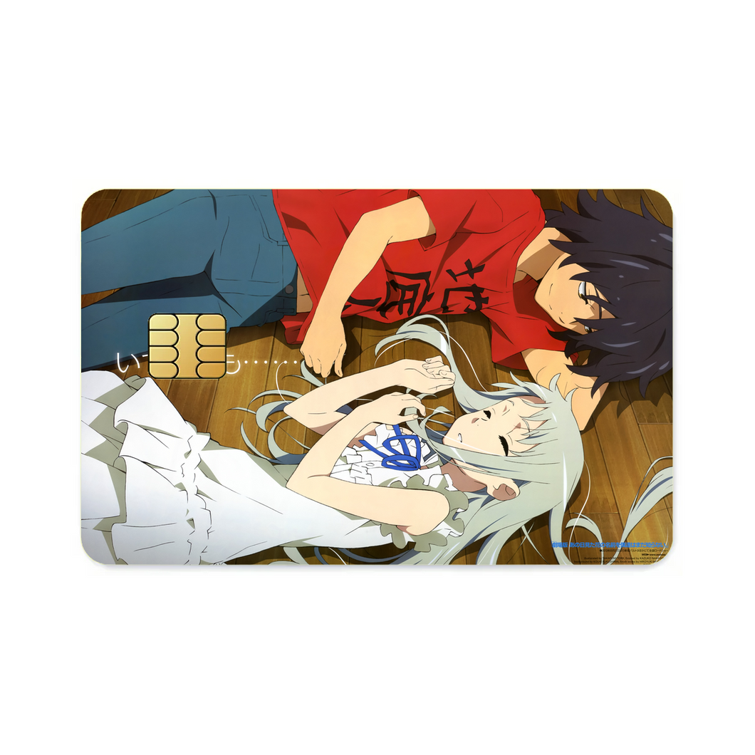 Anohana Meiko Honma, Jinta Yadomi  Credit Card Skins (4-in-1 Pack)