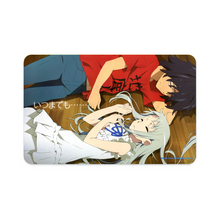 Load image into Gallery viewer, Anohana Meiko Honma, Jinta Yadomi  Credit Card Skins (4-in-1 Pack)
