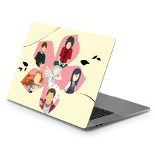Load image into Gallery viewer, Anohana Meiko Honma, Jinta Yadomi, Naruko Anjou, Tetsudou Hisakawa, Chiriko Tsurumi  Macbook Skin
