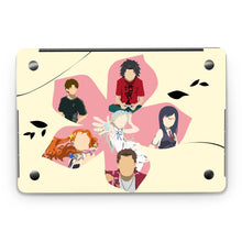 Load image into Gallery viewer, Anohana Meiko Honma, Jinta Yadomi, Naruko Anjou, Tetsudou Hisakawa, Chiriko Tsurumi  Macbook Skin
