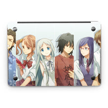 Load image into Gallery viewer, Anohana Meiko Honma, Jinta Yadomi, Naruko Anjou, Tetsudou Hisakawa, Chiriko Tsurumi  Macbook Skin
