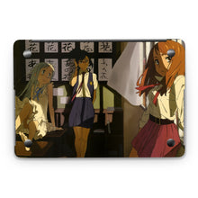 Load image into Gallery viewer, Anohana Meiko Honma, Naruko Anjou, Chiriko Tsurumi  Macbook Skin
