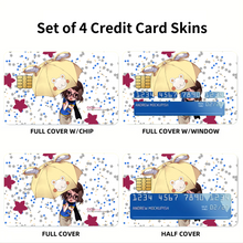 Load image into Gallery viewer, Anohana Naruko Anjou  Credit Card Skins (4-in-1 Pack)
