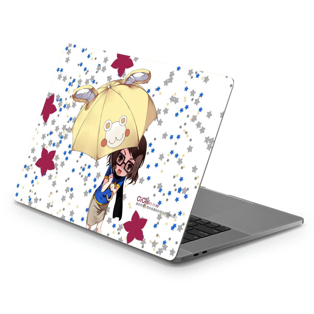 Anohana Naruko Anjou  Macbook Skin