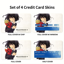 Load image into Gallery viewer, Another Mei Misaki  Credit Card Skins (4-in-1 Pack)
