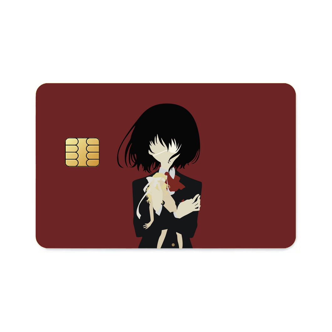 Another Mei Misaki  Credit Card Skins (4-in-1 Pack)