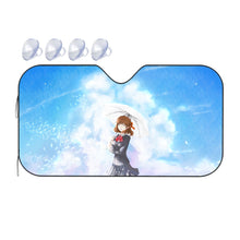 Load image into Gallery viewer, Another Yukari Sakuragi  Car Sunshade
