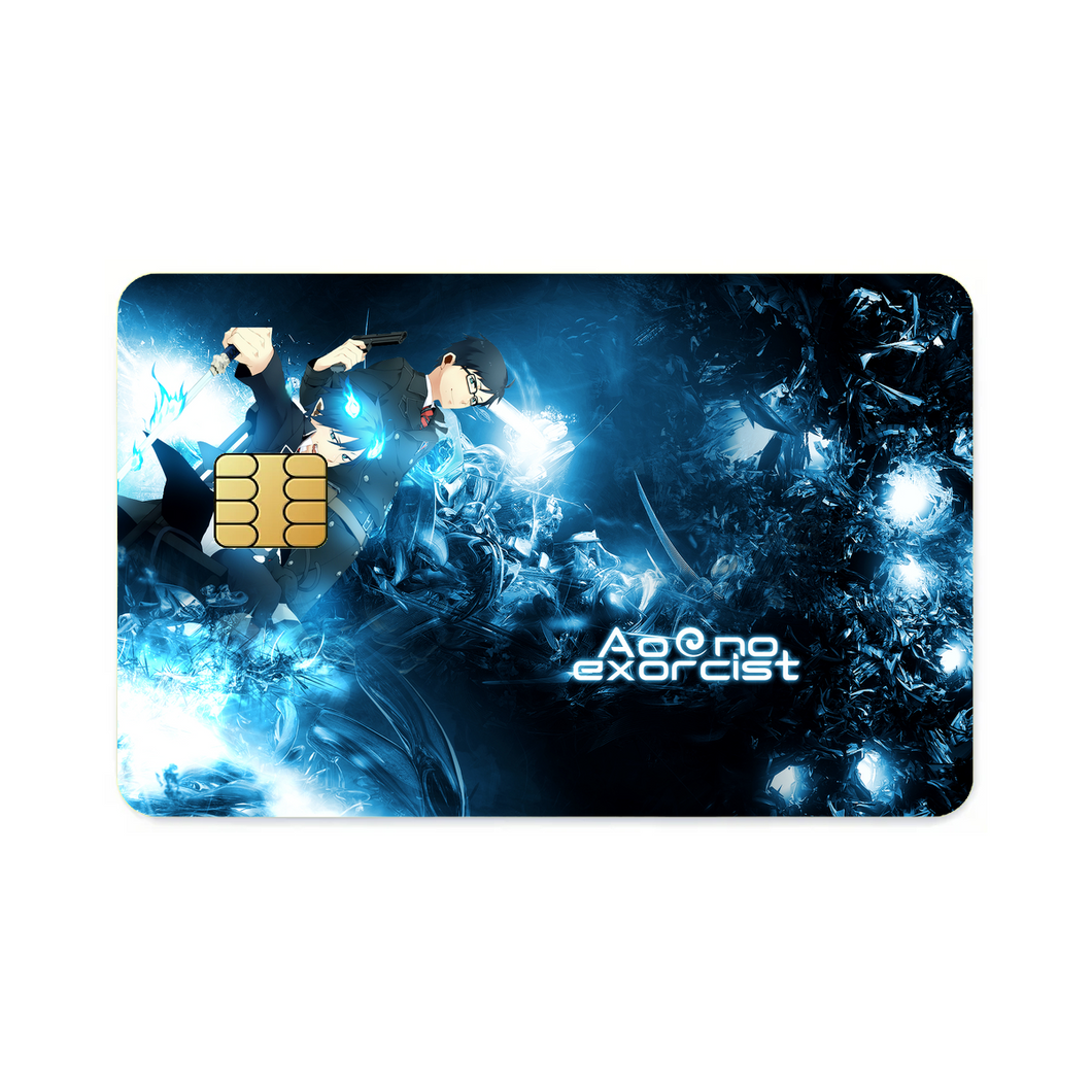 Ao No Exorcist (Blue Exorcist)  Credit Card Skins (4-in-1 Pack)