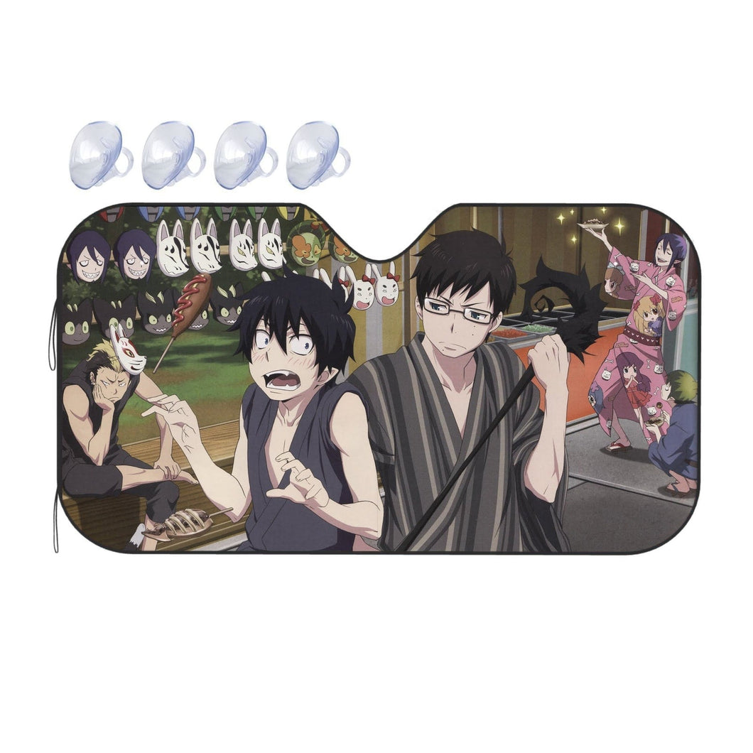 Ao No Exorcist Car Sunshade