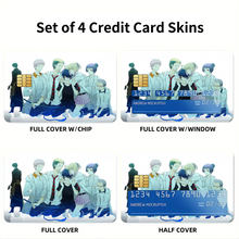 Load image into Gallery viewer, Ao No Exorcist Credit Card Skins (4-in-1 Pack)
