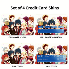 Load image into Gallery viewer, Ao No Exorcist Credit Card Skins (4-in-1 Pack)
